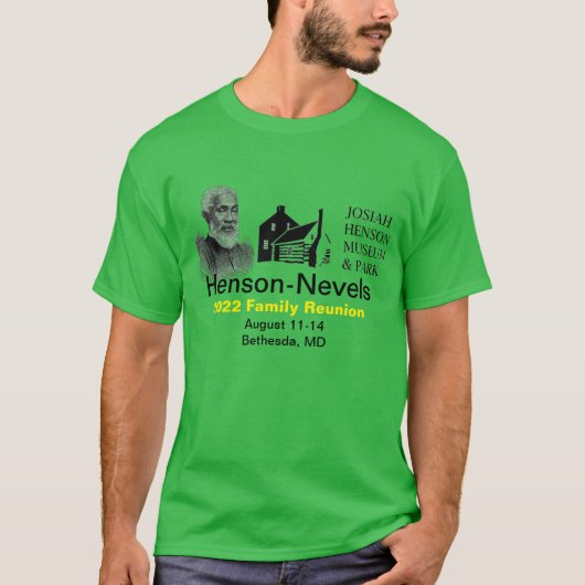 2022 Henson-Nevels Family Reunion T-shirt (Voorkant)