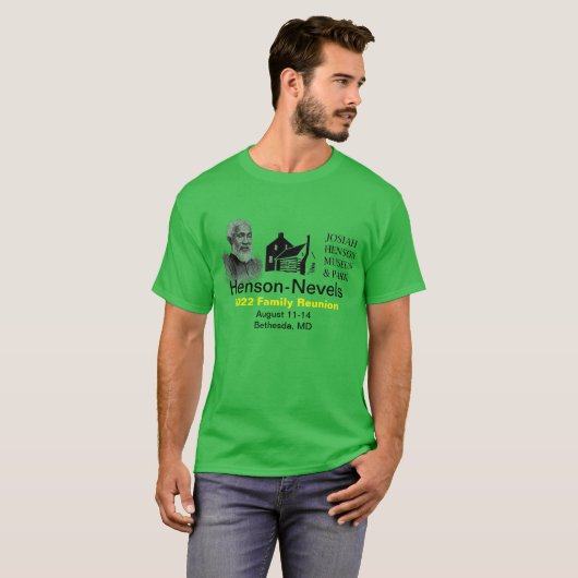 2022 Henson-Nevels Family Reunion Tee T-shirt (Voorkant volledig)