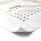 2022! Het moderne Poster van de Kalender van de Wa (Hoek)