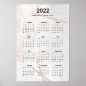 2022! Het moderne Poster van de Kalender van de Wa (Voorkant)