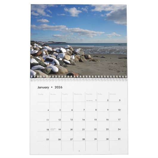 2022 Higgins Beach Maine Photography Calendar Kalender (Jan 2026)