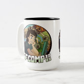 2022 IFComp Two-Tone Large Coffee Mok (Voorkant links)