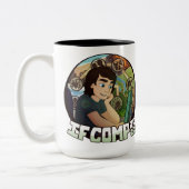 2022 IFComp Two-Tone Large Coffee Mok (Links)