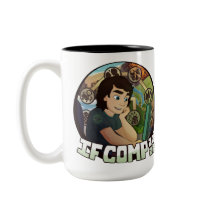 2022 IFComp Two-Tone Large Coffee Mok