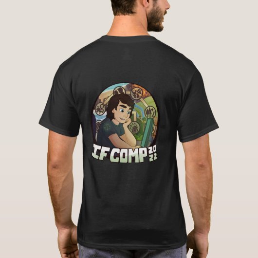 2022 IFComp Unisex T-shirt (Achterkant)