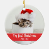 2022 is opgezogen maar geadopteerd als een rode ro keramisch ornament (Achterkant)