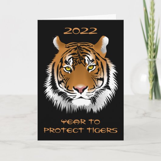 2022 Jaar van de bescherming van trekkers Kaart (Voorkant)