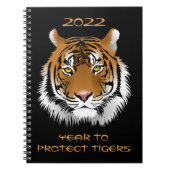 2022 Jaar van de bescherming van trekkers Notitieboek (Voorkant)