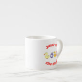 2022 jaar van de eend espresso kop (Voorkant rechts)