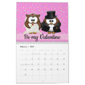 2022 jaar van de owl kalender (Feb 2027)