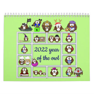 2022 jaar van de owl kalender