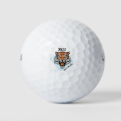 2022 Jaar van de tijger Golfballen (Voorkant)