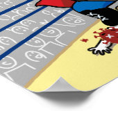 2022 Jaar van de Tijger - Lunar nieuwjaar Poster (Hoek)