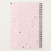 2022 jaar van de tijgerroze schildpad planner (Achterkant)