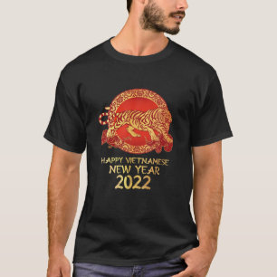 2022 Jaar van de tijgerVietnamese dierentuin Ying T-shirt