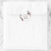 2022 JW Ministry Supply Pioneer School - Boho Ronde Sticker (Tas)