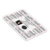 2022 Kalender Business Logo Fototekst Gemakkelijk  Magneet (Rechterzijde)