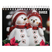 2022 Kalender Kerstmis Sneeuwman (Hoes)