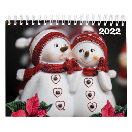 2022 Kalender Kerstmis Sneeuwman (Hoes)