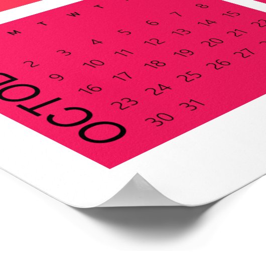 2022 Kalender Poster (Hoek)