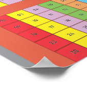 2022 kalender volle kleuren poster (Hoek)