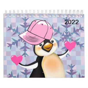 2022 Kalenderpinguïn Love Kalender