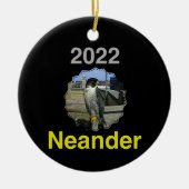 2022 Keramische Circle Ornament Neander (Voorkant)