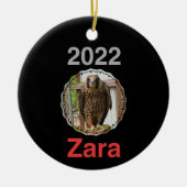 2022 Keramische Circle Ornament Zara (Voorkant)