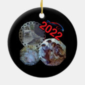 2022 Keramische Circle Ornament Zara (Achterkant)