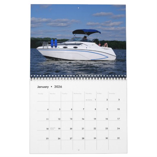 2022 Klassieke Glastron-kalender Kalender (Jan 2026)