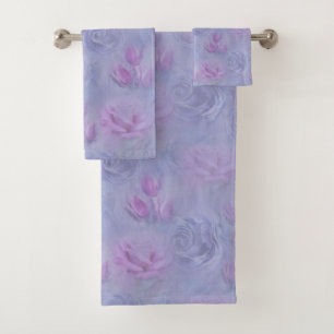 2022 kleur van de jaarbloemen bad handdoek