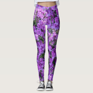 2022 kleur van de jaarbloemen leggings