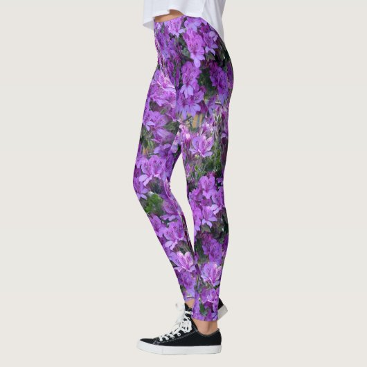 2022 kleur van de jaarbloemen leggings (Links)