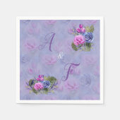 2022 kleur van het jaar waterreflectie servetten (Voorkant)