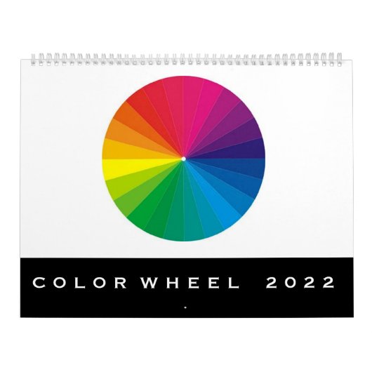 2022 Kleurenwielkalender Kalender (Hoes)