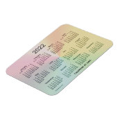 2022 La Boca Shimmer Agenda van Janz 3x4 Magnet Magneet (Linkerzijde)