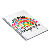 2022 Laatste dag Autograaf School 2e graads regenb Notitieboek (Rechterzijde)