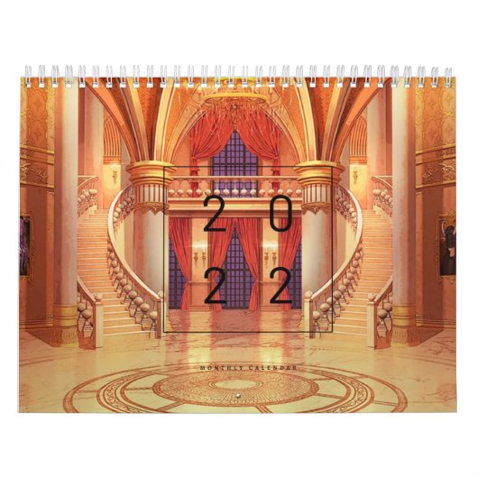 2022 maandelijkse kalender met gehoorzame anime (Hoes)