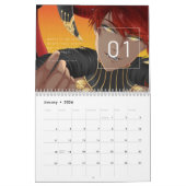 2022 maandelijkse kalender met gehoorzame anime (Jan 2026)