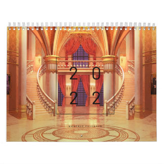 2022 maandelijkse kalender met gehoorzame anime