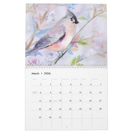 2022 Medium, wit met twee pagina's Kalender (Mar 2026)