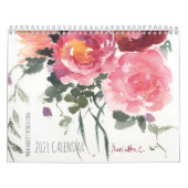 2022 Medium, wit met twee pagina's Kalender (Hoes)