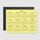 2022 Mini Kalender Magnetische Uitnodiging (Voorkant / Achterkant)