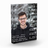 2022 Moderne Manuscript Guy Trendy Afstuderen Fotoblokken (Links)