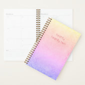 2022 Moderne Pastel Rainbow Gradient Planner (Display)