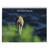 2022 Mooie vogelkalender Kalender (Hoes)