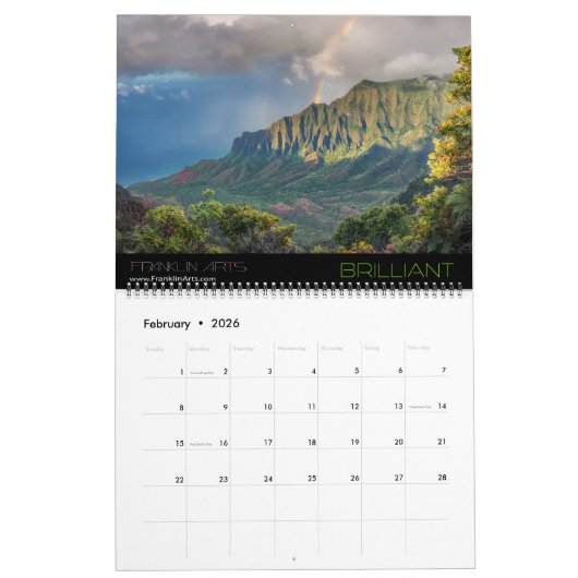 2022 Nature, Landscapes, & Seascapes Calendar Kalender (Feb 2026)