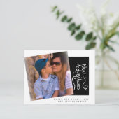 2022 Nieuw jaar Fotobriefing Briefkaart (Staand voorkant)