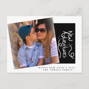 2022 Nieuw jaar Fotobriefing Briefkaart