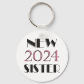 2022 Nieuw zusje Sleutelhanger (Voorkant)
